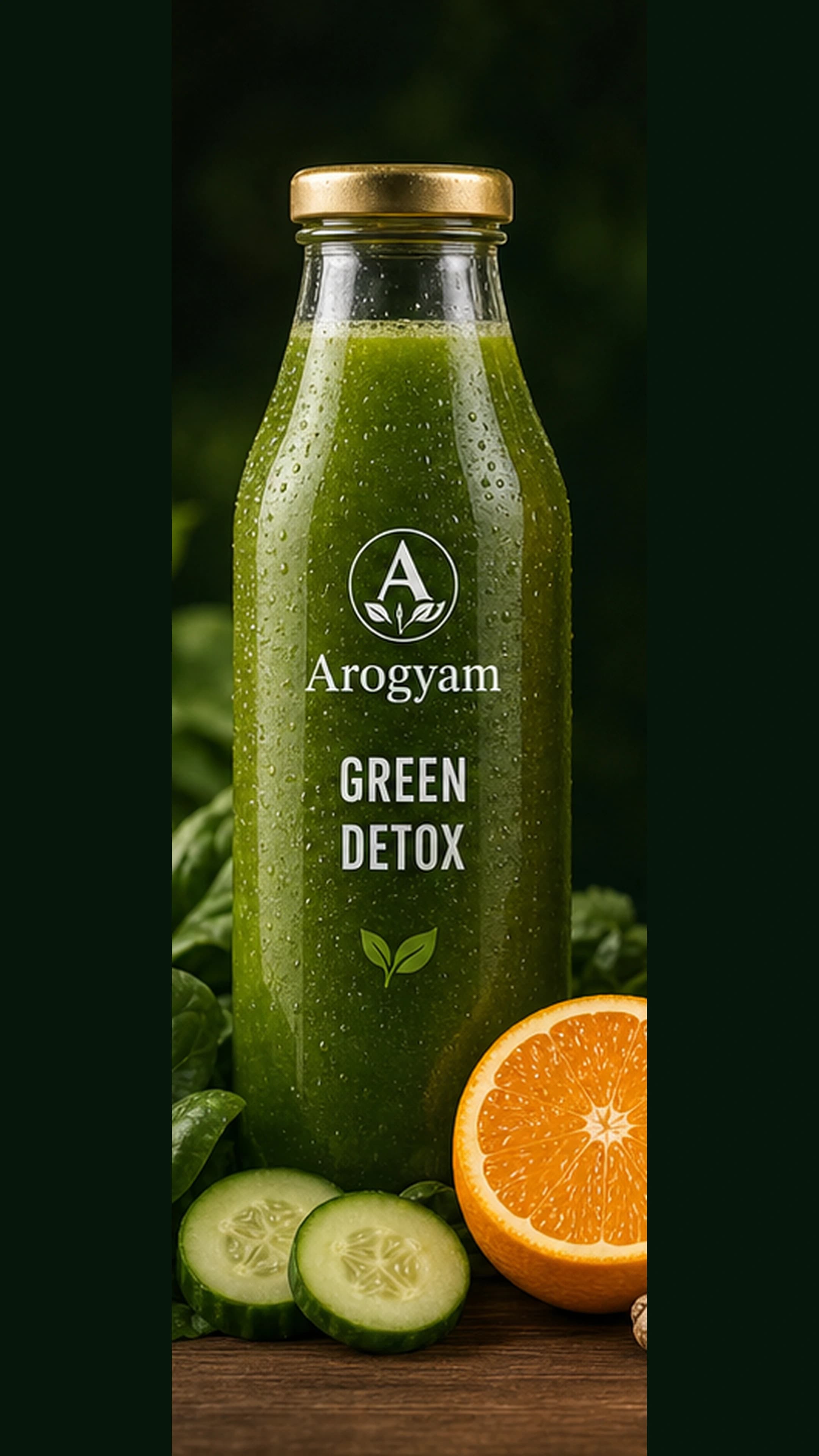 Green Detox Arogyam bottle